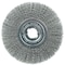 Weiler 8" Narrow Face Crimped Wire Wheel, .014" Steel Fill, 1-1/4" Arbor Hole 1179 - alternate 1